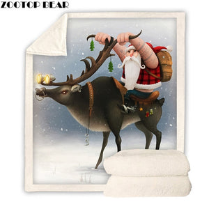 Blanket Fashion Blanket  Christmas
