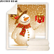 Load image into Gallery viewer, Blanket Fashion Blanket  Christmas
