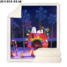 Load image into Gallery viewer, Blanket Fashion Blanket  Christmas