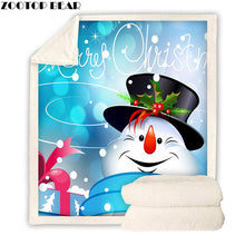 Load image into Gallery viewer, Blanket Fashion Blanket  Christmas