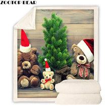 Load image into Gallery viewer, Blanket Fashion Blanket  Christmas