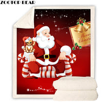 Load image into Gallery viewer, Blanket Fashion Blanket  Christmas