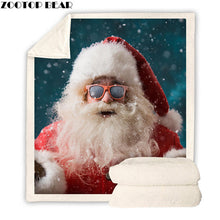 Load image into Gallery viewer, Blanket Fashion Blanket  Christmas