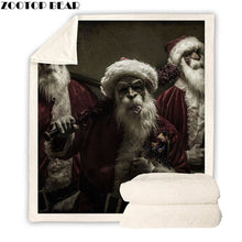Load image into Gallery viewer, Blanket Fashion Blanket  Christmas