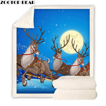 Load image into Gallery viewer, Blanket Fashion Blanket  Christmas
