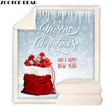 Load image into Gallery viewer, Blanket Fashion Blanket  Christmas