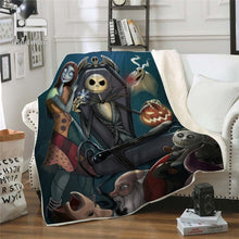 Load image into Gallery viewer, Nightmare Before Christmas Blanket