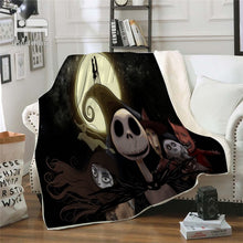 Load image into Gallery viewer, Nightmare Before Christmas Blanket